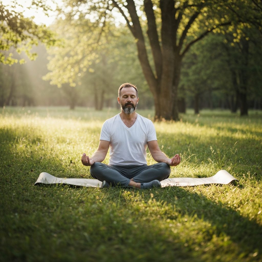 Meditation and mindfulness with nature